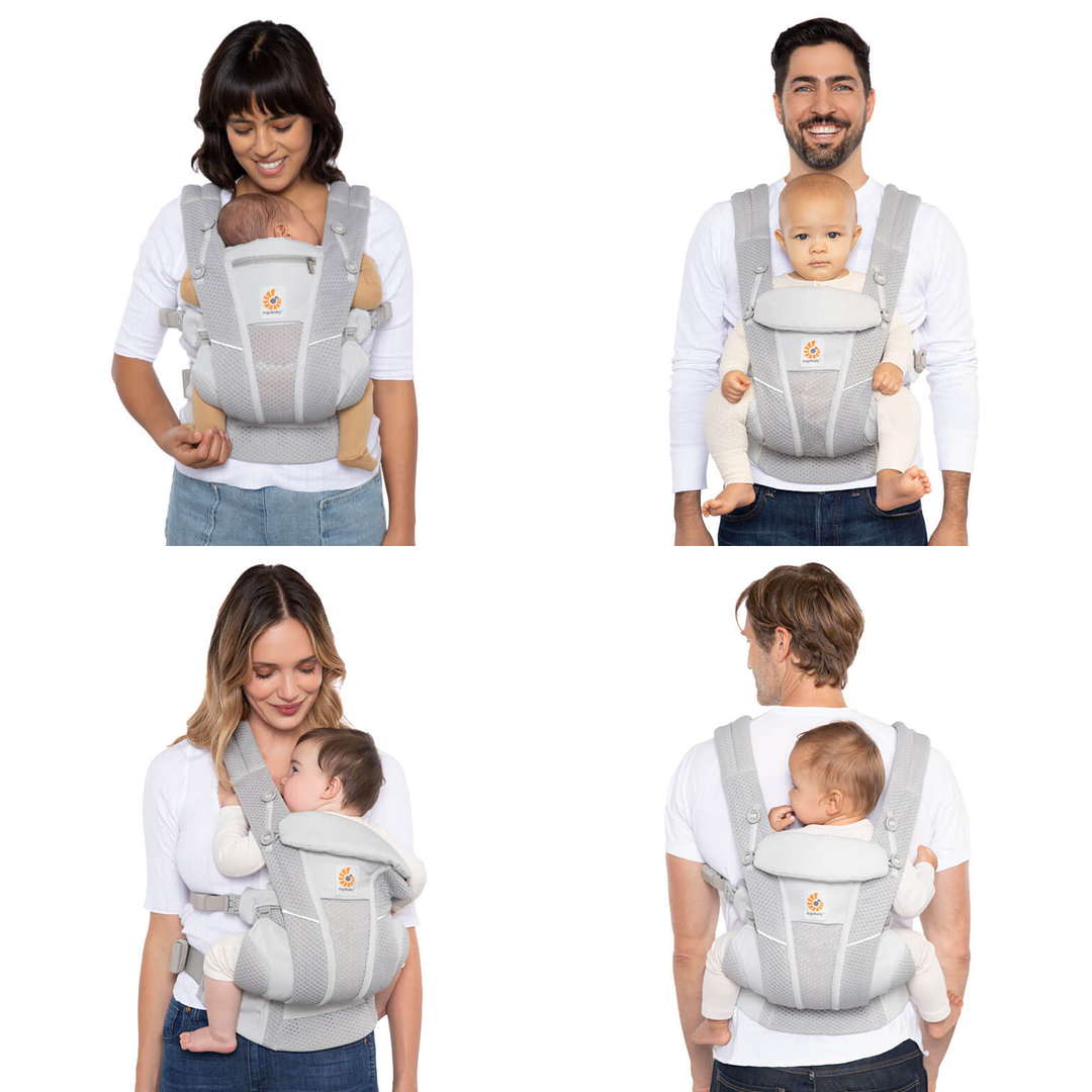 Ergo Baby Omni Breeze Baby Carrier Camel Brown Mabel Fox