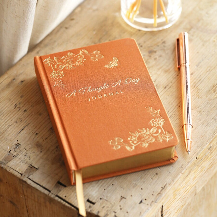Lisa Angel - Five Year Thought a Day Journal - Orange