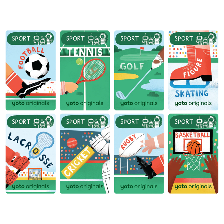 Yoto – Card Collection – BrainBots: Sport