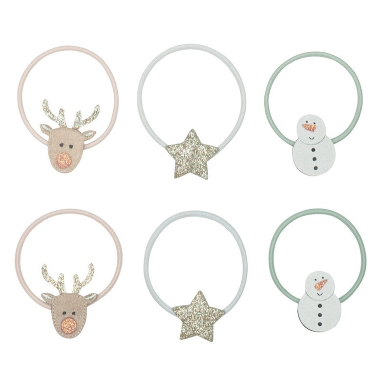 Mimi & Lula - Ponies Hair Ties - Reindeer - Mabel & Fox