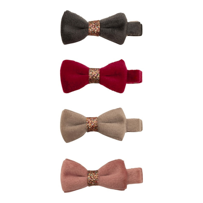 Mimi & Lula - Velvet Bow Clips