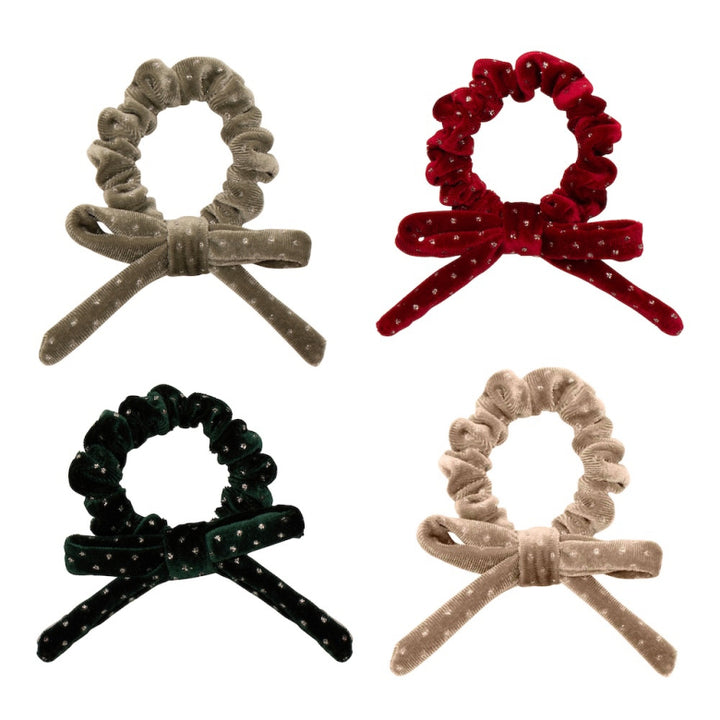 Mimi & Lula - Velvet Bow Scrunchies