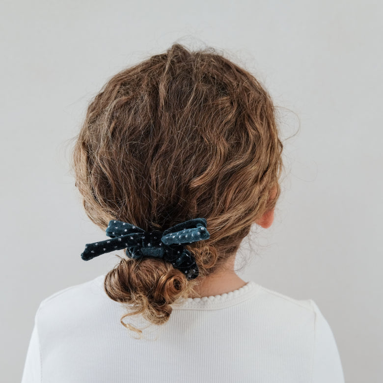 Mimi & Lula - Velvet Bow Scrunchies