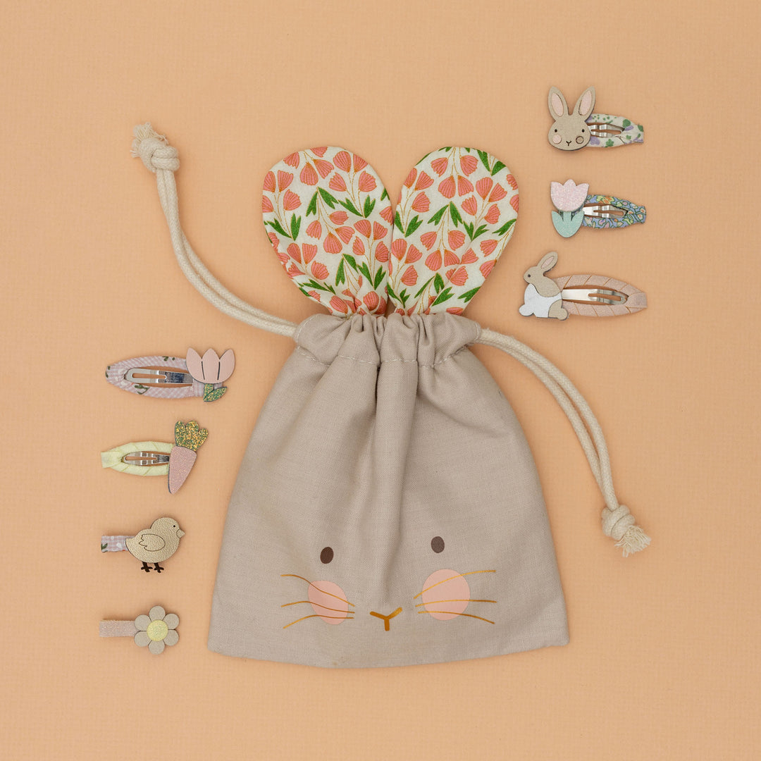 Mimi & Lula – Easter Pouch – Pink - Mabel & Fox