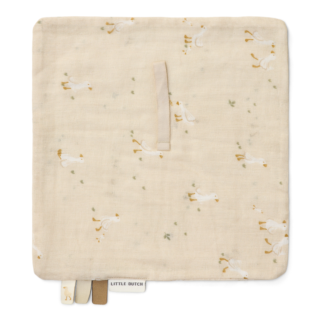 Little Dutch - Pacifier Cloth - Little Goose / Newborn Naturals