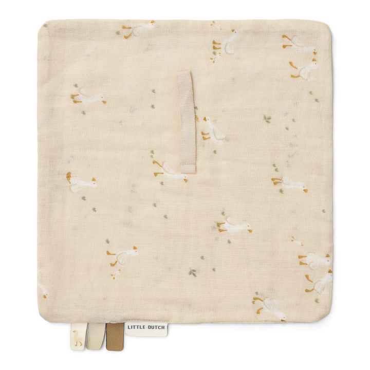 Little Dutch - Pacifier Cloth - Little Goose / Newborn Naturals
