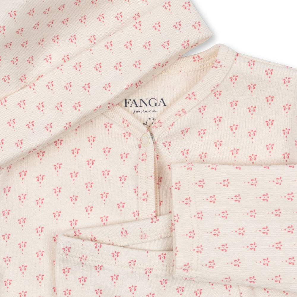 Konges Slojd -  Fanga Fontana- Bello - Newborn Set - Punto Rosa