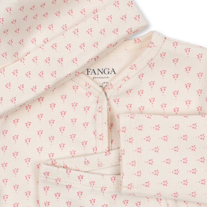 Konges Slojd -  Fanga Fontana- Bello - Newborn Set - Punto Rosa