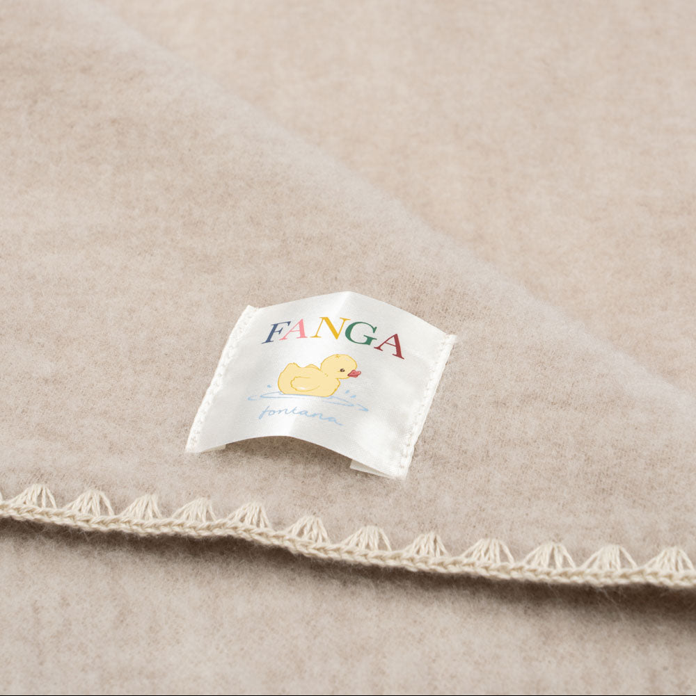 Konges Slojd - Erba Wool Fleece Baby Blanket