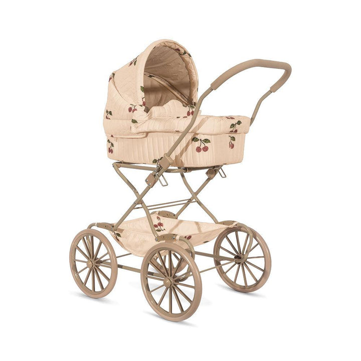 Konges Slojd - Doll Pram - Ma Grande Cerise Pink Glitter - Mabel & Fox