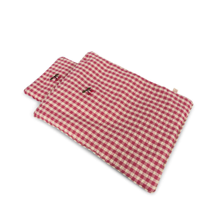 Konges Slojd - Doll Bedding - Bubblegum Check
