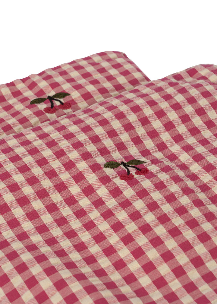 Konges Slojd - Doll Bedding - Bubblegum Check