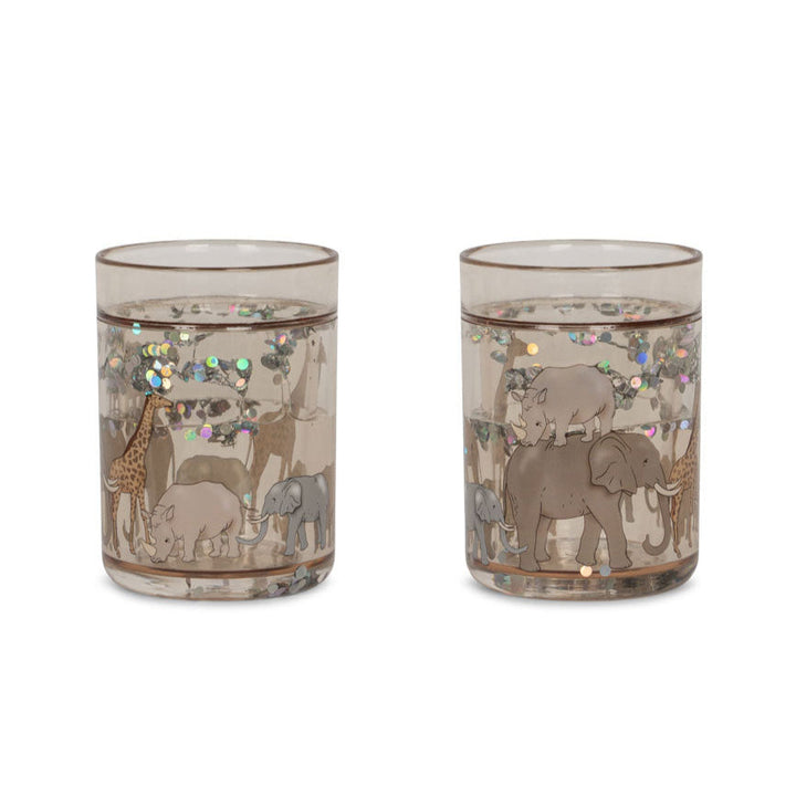 Konges Slojd - Glitter Cup - Safari (2 Pack)