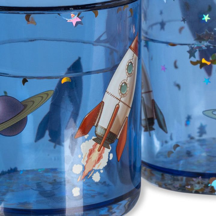 Konges Slojd - Glitter Cup - Outer Space (2 Pack)