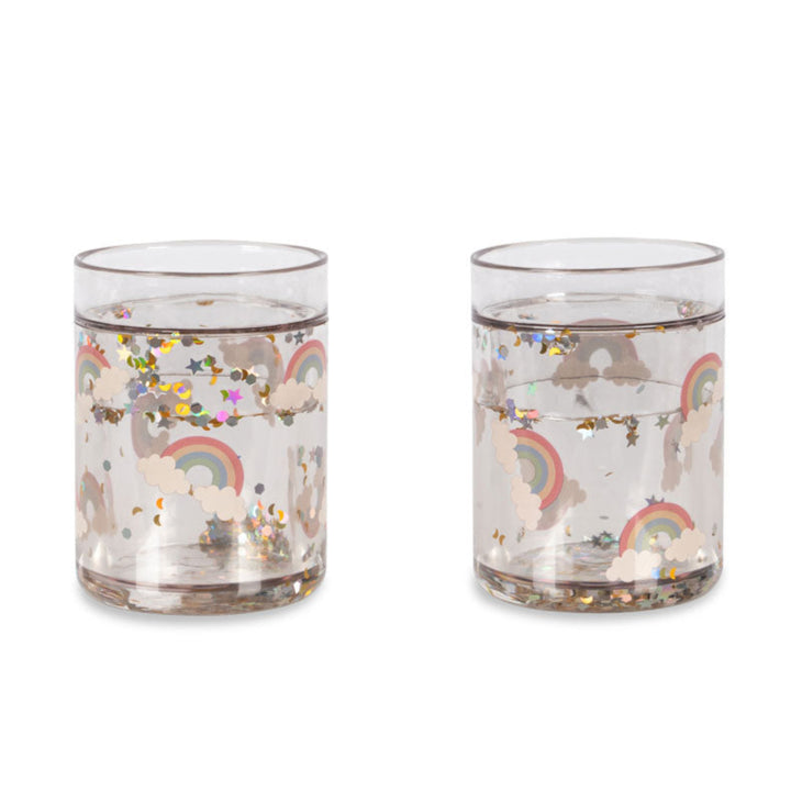 Konges Slojd - Glitter Cup - Rainbow (2 Pack)