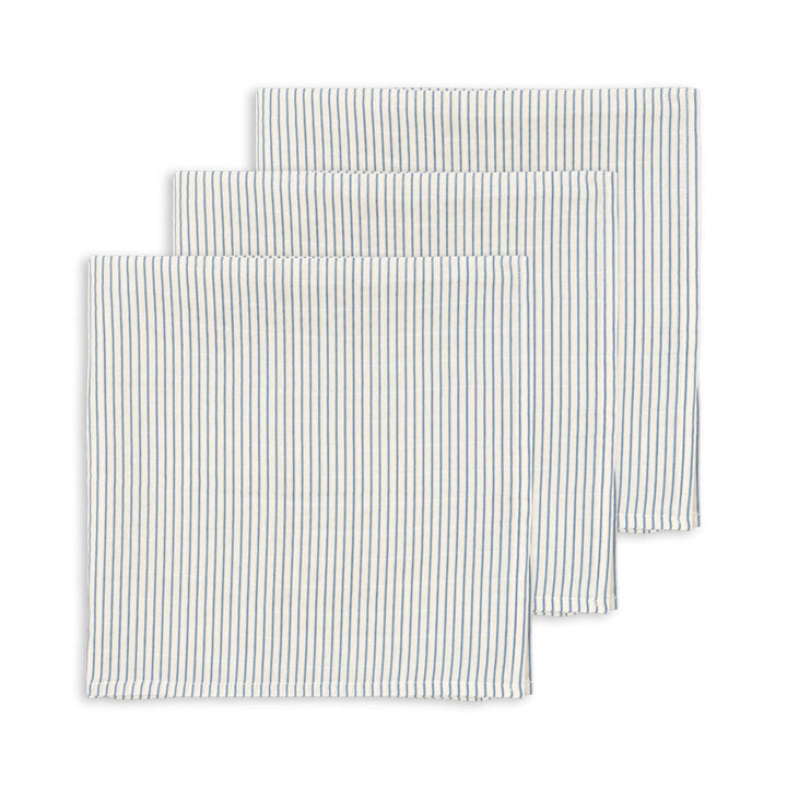 Konges Slojd - Muslin Cloths - Stripe Bluie