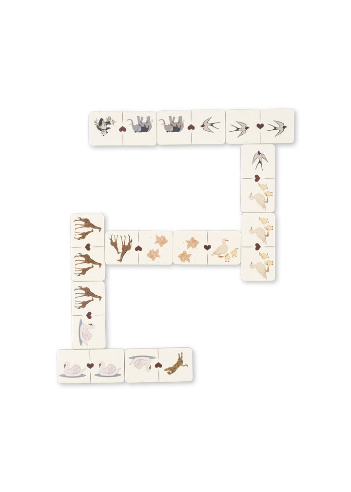 Konges Slojd - Animal Dominoes Game - Multi