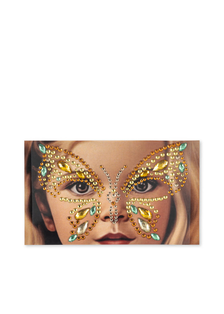 Konges Slojd - Butterfly Face Jewels - Lemonade