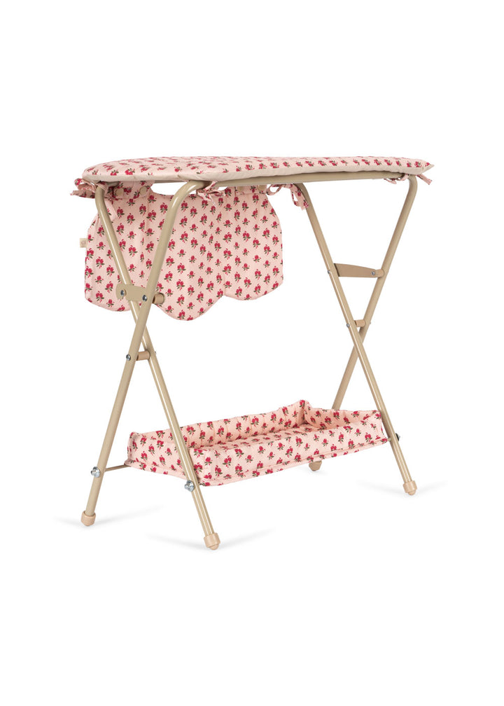 Konges Slojd - Doll Changing Table - Fleur Rosier