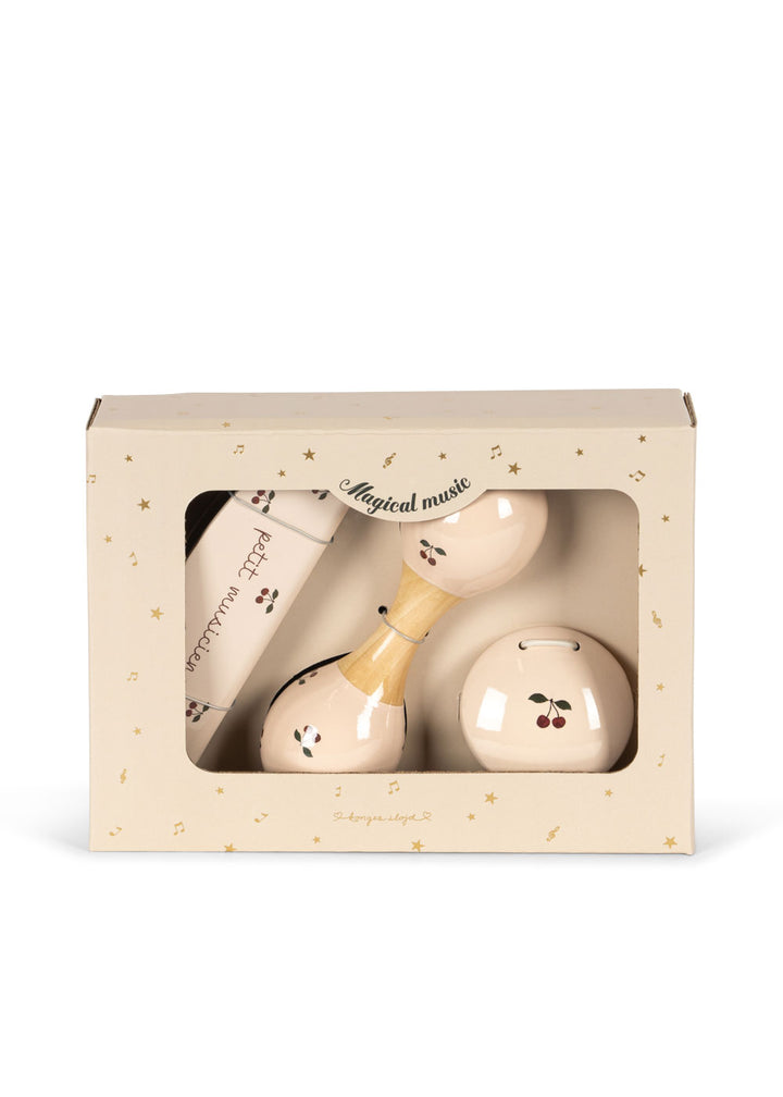 Konges Slojd - Petit Music Set - Glossy Cherry