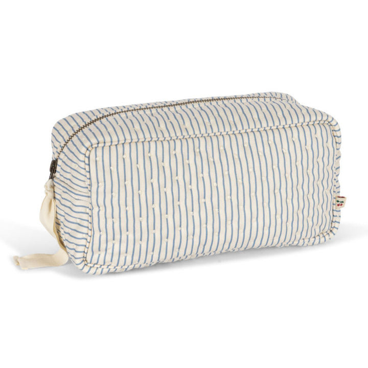 Konges Slojd - Quilted Toiletry Bag - Stripe Bluie