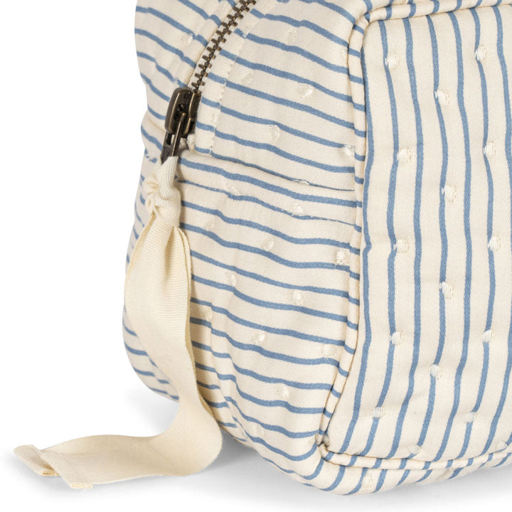 Konges Slojd - Quilted Toiletry Bag - Stripe Bluie