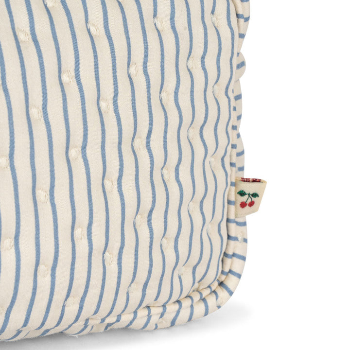 Konges Slojd - Quilted Toiletry Bag - Stripe Bluie