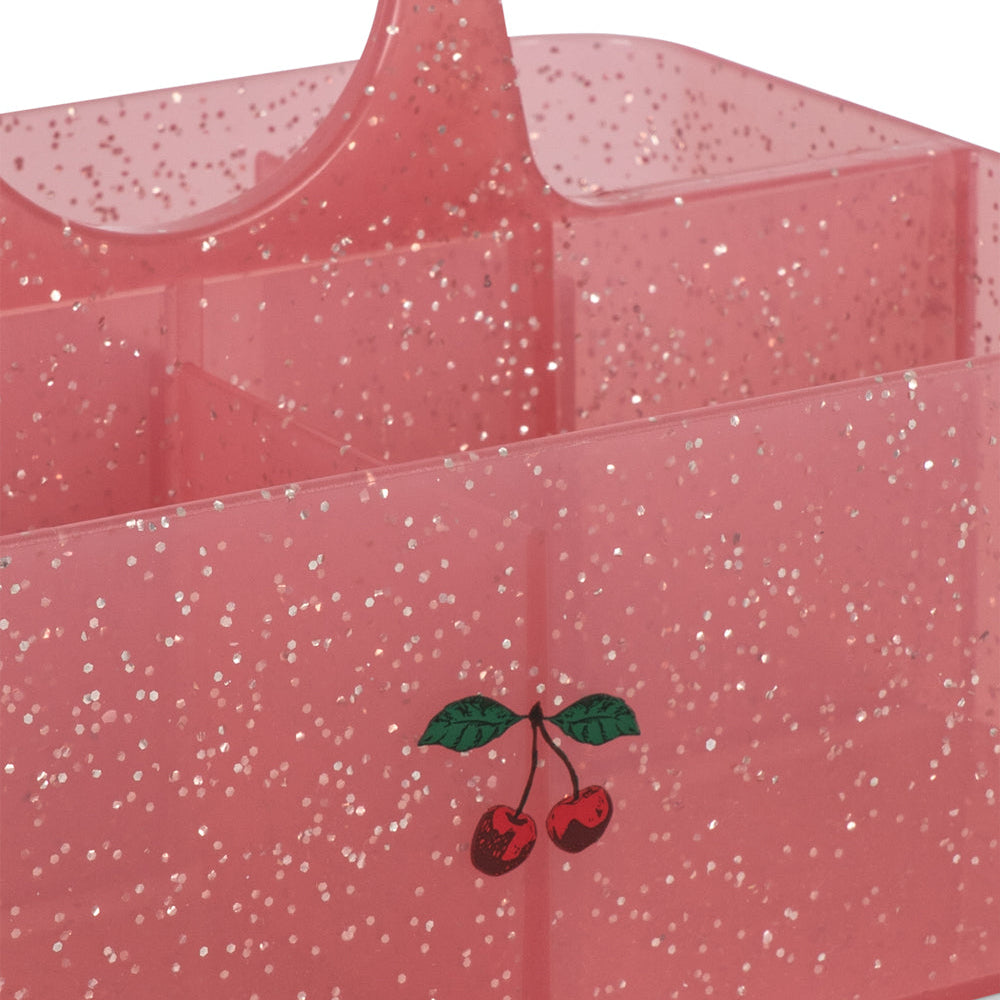 Konges Slojd – Glitter Storage Organizer – Sparkling Blush