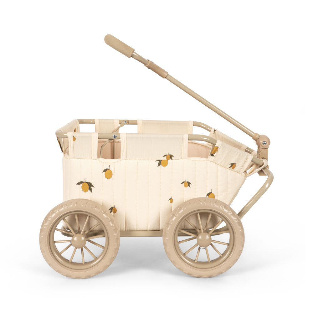 Konges Slojd – Kids Stroller Wagon – Lemon - Mabel & Fox