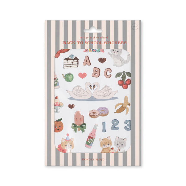 Konges Slojd - Back to School Stickers – Swan - Mabel & Fox