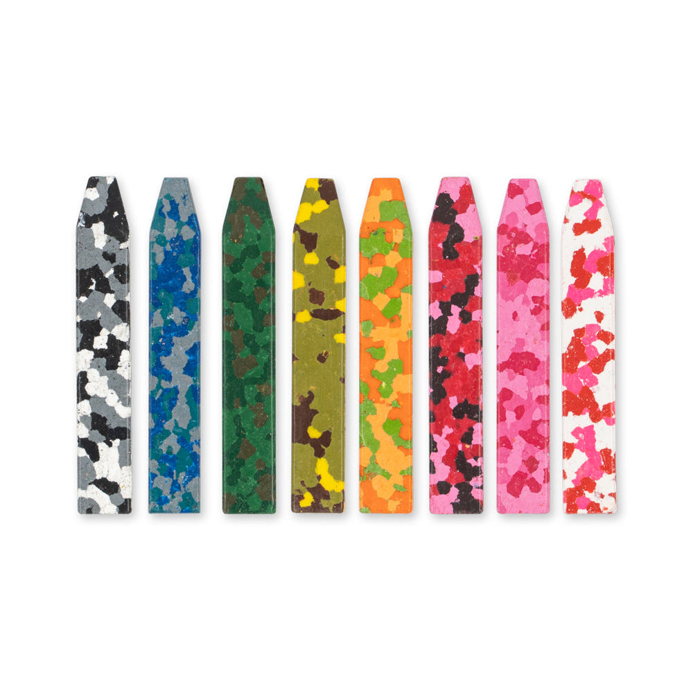 Konges Slojd - Confetti Crayons – Bunny (8 Pack) - Mabel & Fox