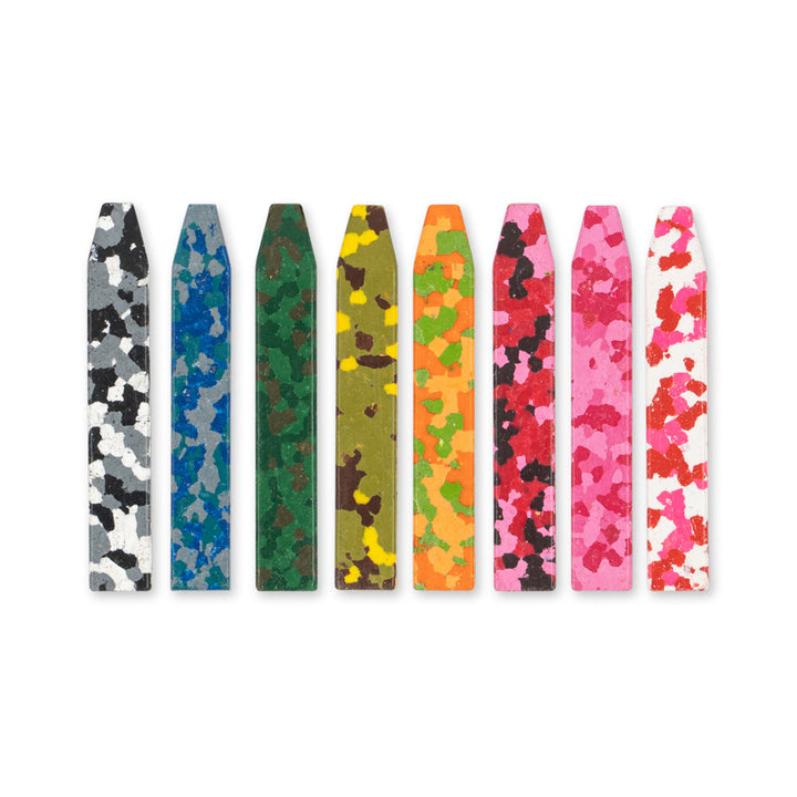 Konges Slojd - Confetti Crayons – Bunny (8 Pack) - Mabel & Fox