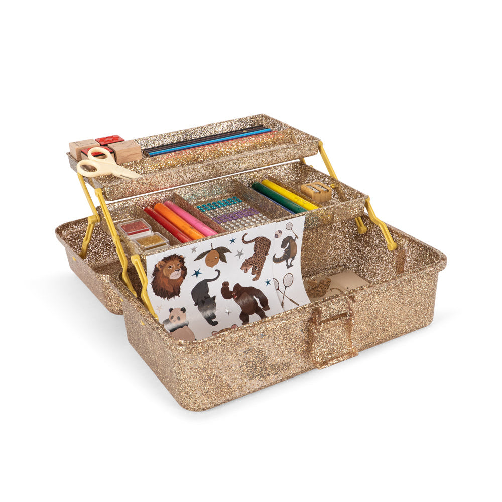Konges Slojd - Creative Art Caddy – Tiger - Mabel & Fox