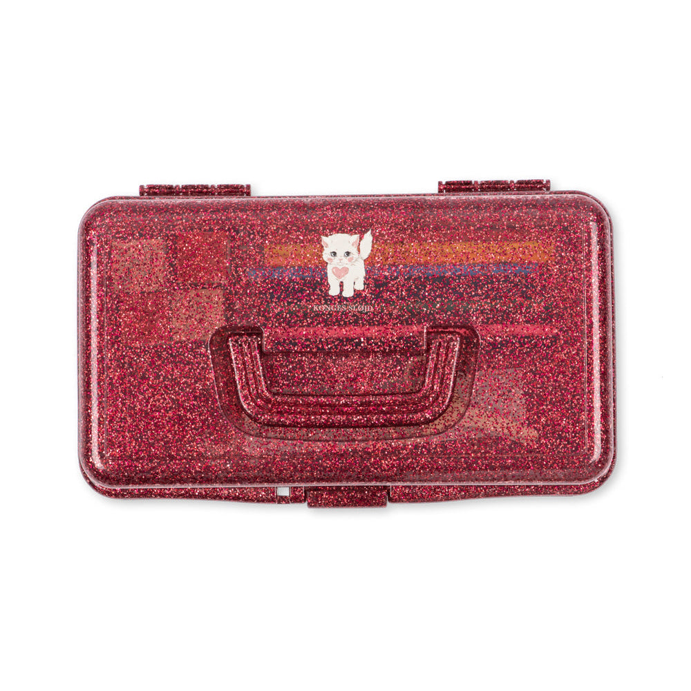 Konges Slojd - Creative Art Caddy – Glitter Rose - Mabel & Fox