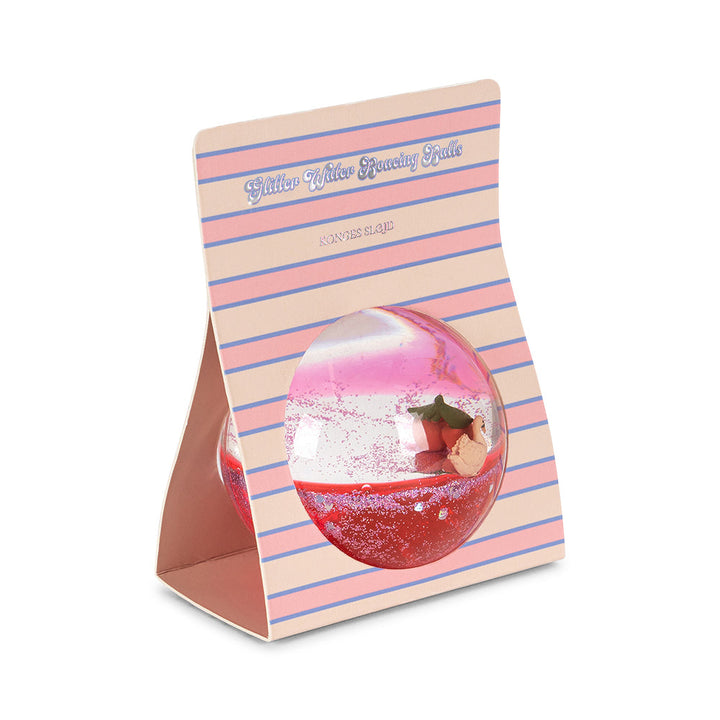 Konges Slojd – Glitter Water Ball – Cherry - Mabel & Fox