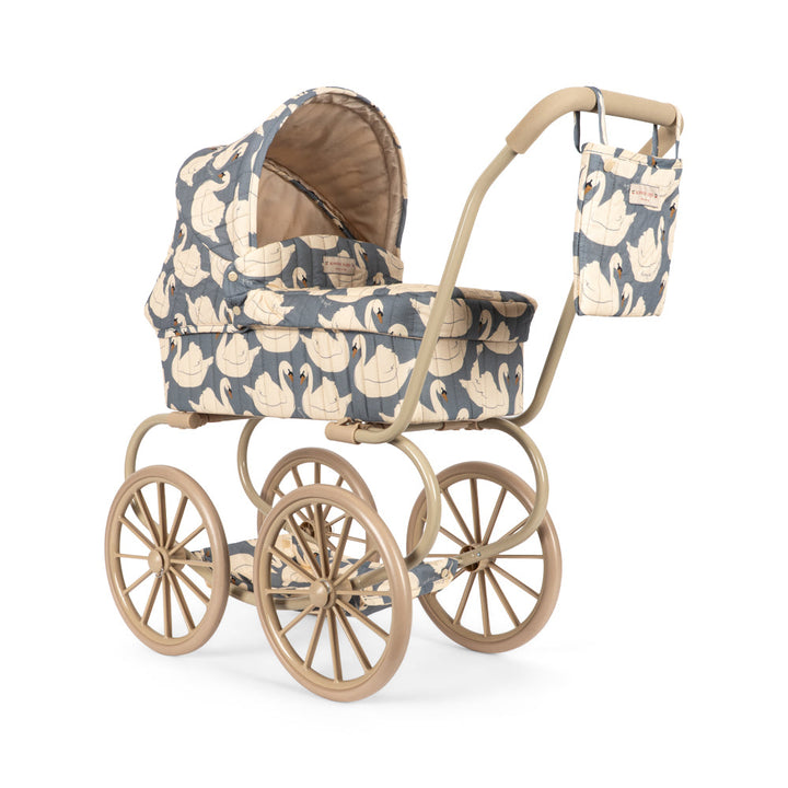 Konges Slojd – Minnie Doll Pram – Swan - Mabel & Fox