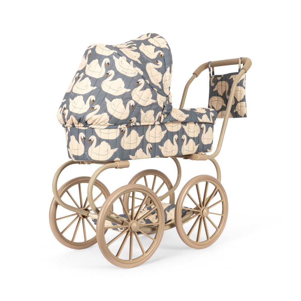 Konges Slojd – Minnie Doll Pram – Swan - Mabel & Fox