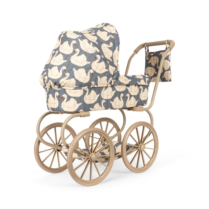 Konges Slojd – Minnie Doll Pram – Swan - Mabel & Fox