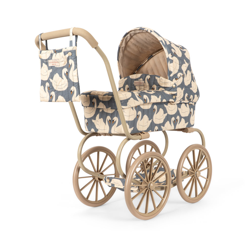 Konges Slojd – Minnie Doll Pram – Swan - Mabel & Fox