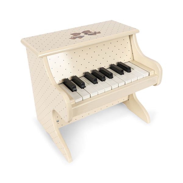 Konges Slojd – Wooden Piano – Teddy Bear - Mabel & Fox