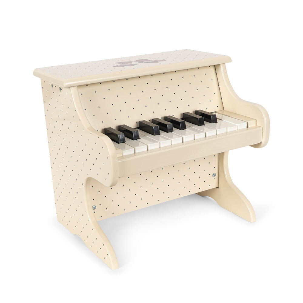 Konges Slojd – Wooden Piano – Teddy Bear - Mabel & Fox