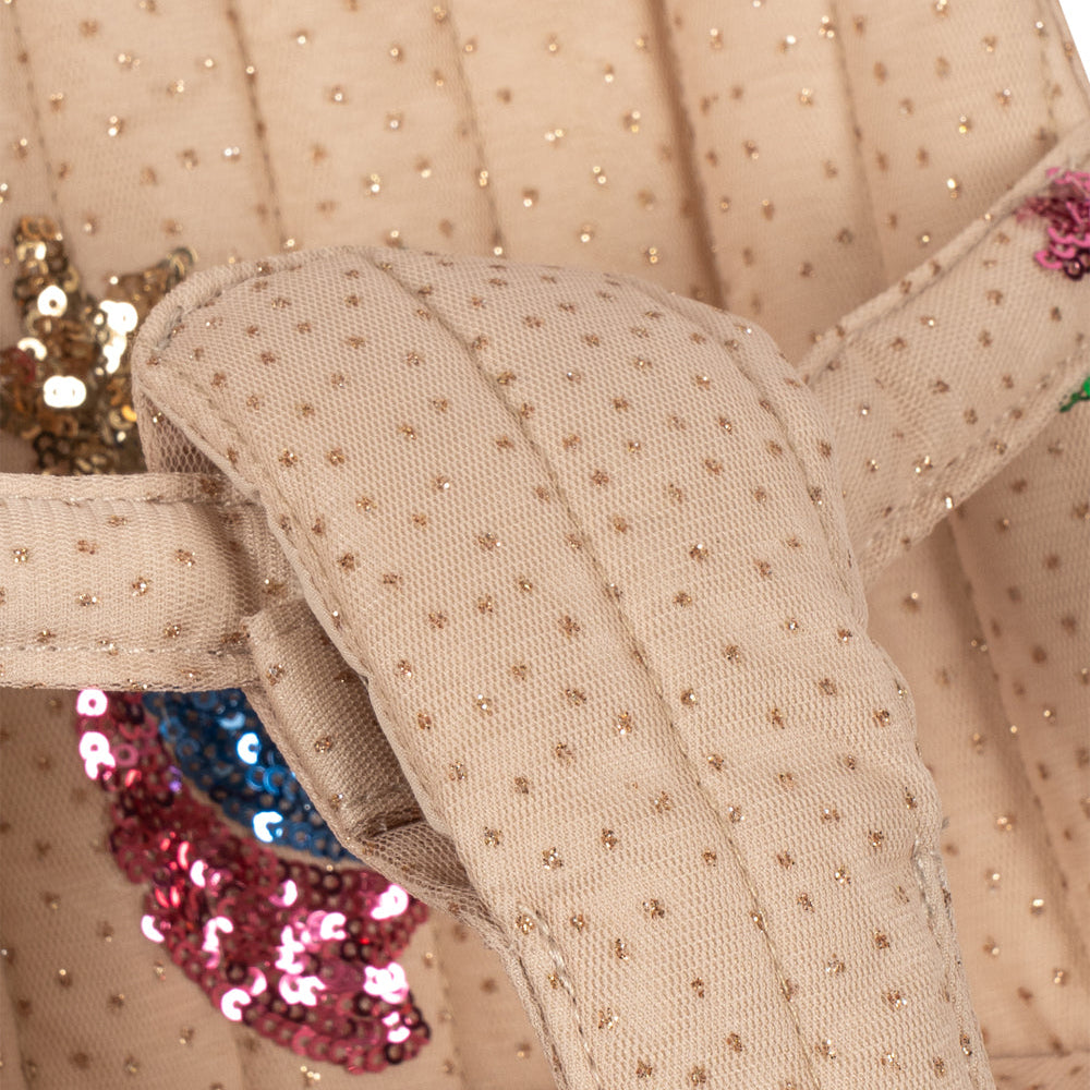 Konges Slojd – Tulle Doll Stroller – Rainbow Star - Mabel & Fox
