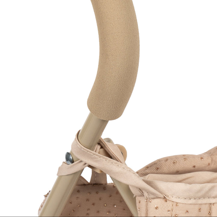 Konges Slojd – Tulle Doll Stroller – Rainbow Star - Mabel & Fox