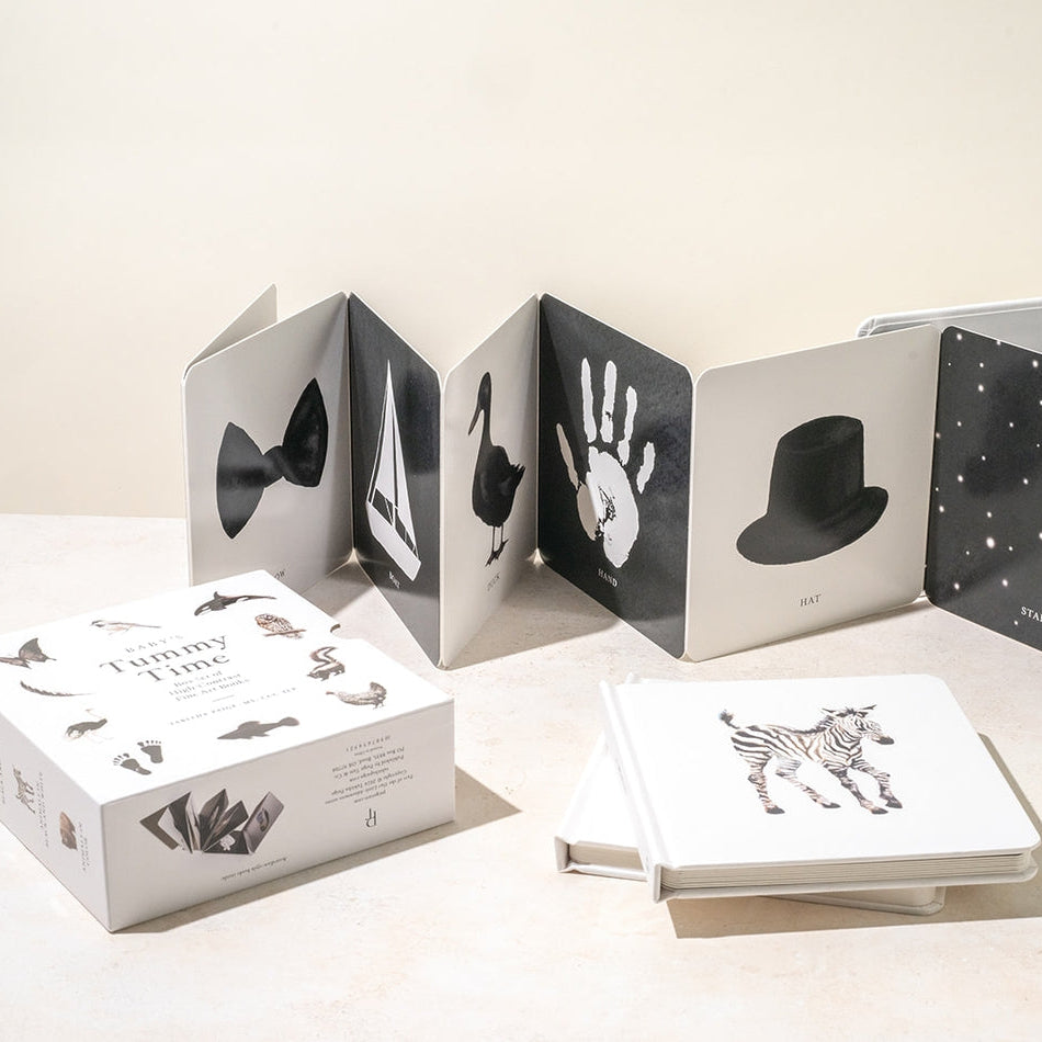 Paige Tate & Co. – Book Box Set – Baby’s Tummy Time Book Set - Mabel & Fox