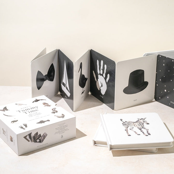 Paige Tate & Co. – Book Box Set – Baby’s Tummy Time Book Set - Mabel & Fox