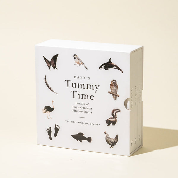 Paige Tate & Co. – Book Box Set – Baby’s Tummy Time Book Set - Mabel & Fox