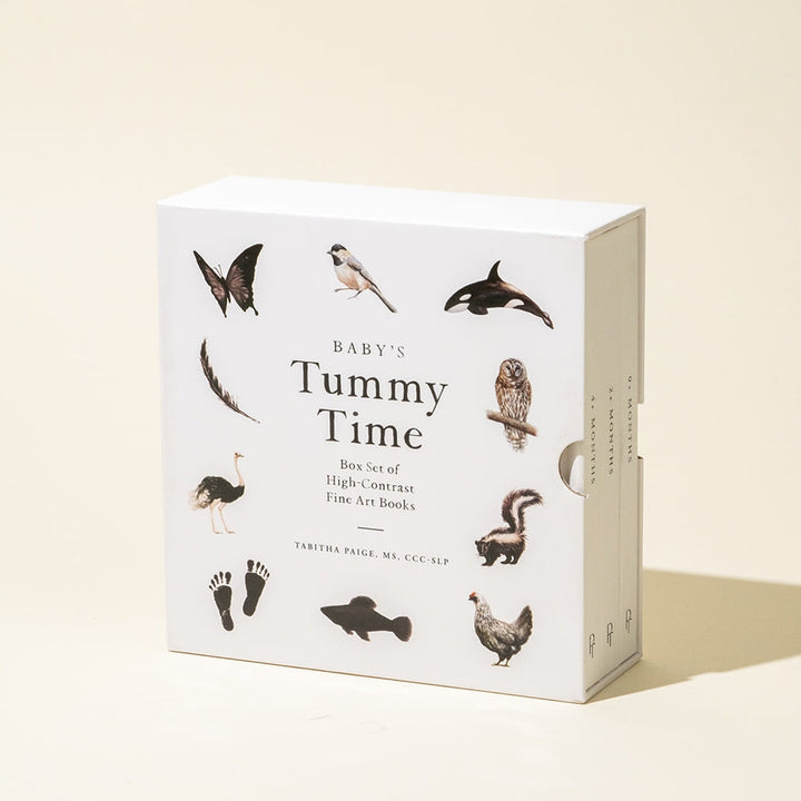 Paige Tate & Co. – Book Box Set – Baby’s Tummy Time Book Set - Mabel & Fox