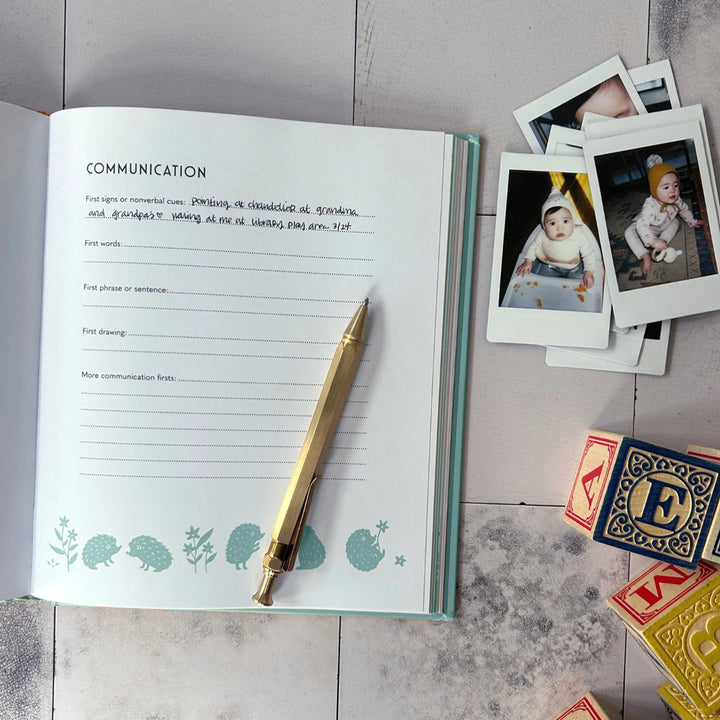 Paige Tate & Co. - My Baby's Book: A Keepsake Memory Book For Parents - Mabel & Fox