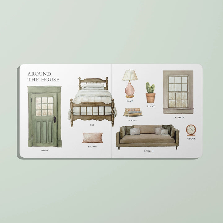 Paige Tate & Co. - Our Big Book of First Words - Mabel & Fox