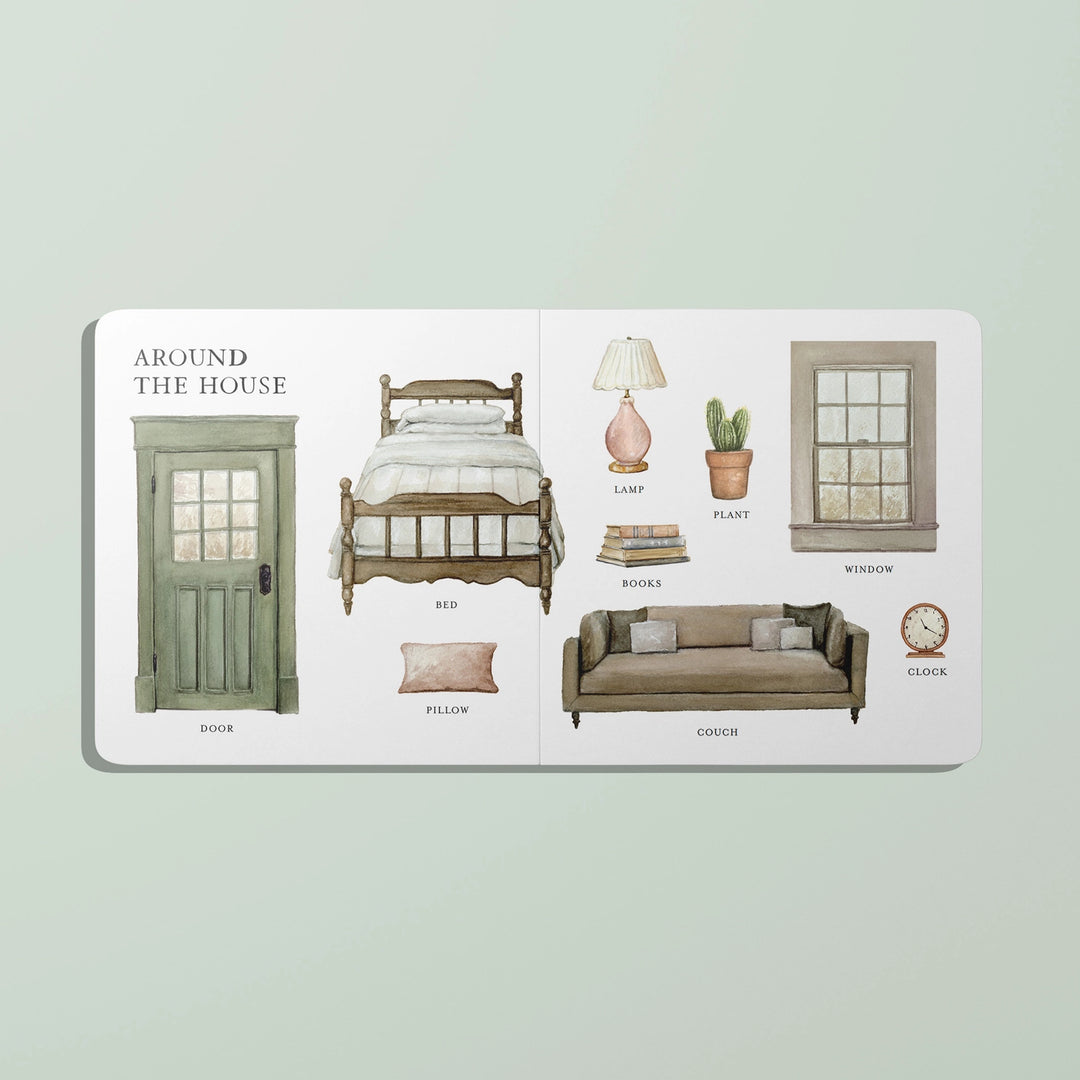 Paige Tate & Co. - Our Big Book of First Words - Mabel & Fox